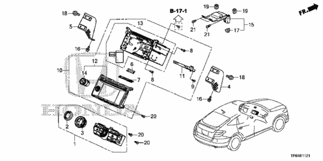 Navigation System (2) for 2013 Honda Crosstour #0
