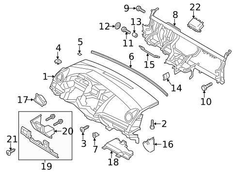 Instrument Panel for 2015 Mazda 5 #0