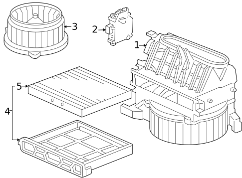 Blower Motor & Fan for 2007 Honda Accord #0