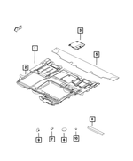 7HJ82LDUAA - Interior Trim: Front Floor Carpet for Mopar Image