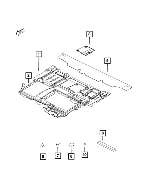 Carpets, Floor Mats, Load Floor, and Silencers for 2018 Ram ProMaster 3500 #0