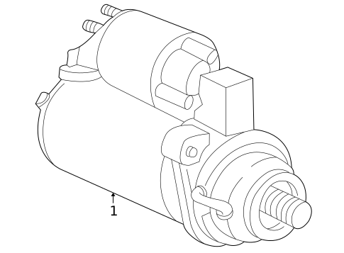 Starter for 2010 Porsche Boxster #0