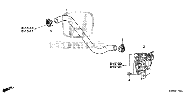 Water Pump for 2014 Honda Accord #0