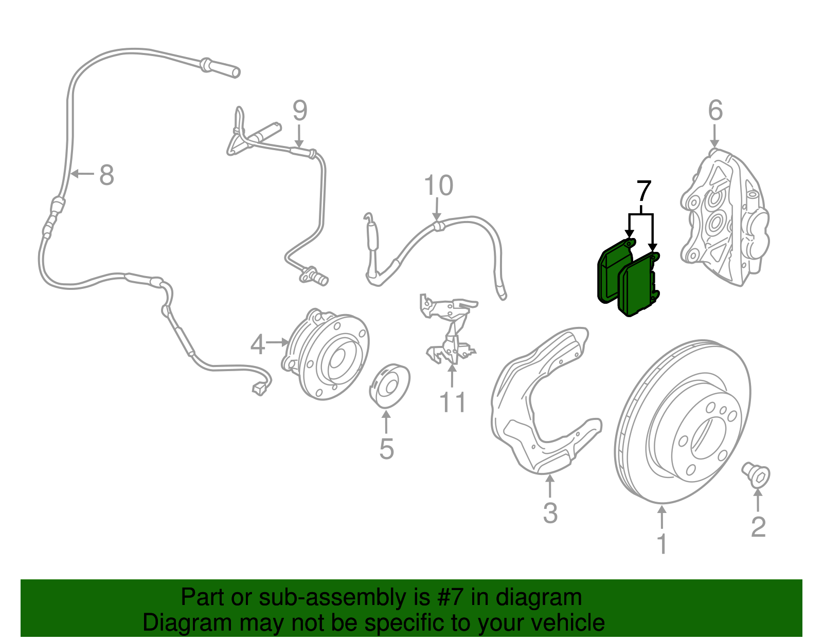 ひさ 34116786741 - BMW M Performance Left Side 6-Piston Caliper