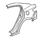 4636T3RA80ZZ - Body: Quarter Panel for Acura: ILX Image