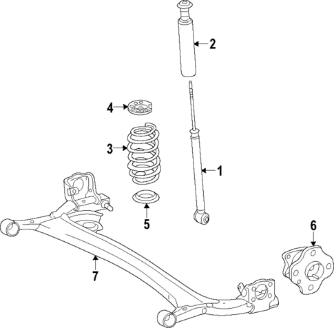 Rear Axle for 2021 Nissan LEAF #0