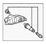 4260776020 - Electrical: TPMS Sensor for Toyota Image