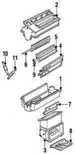 3090355 - HVAC: Valve for Cadillac: Escalade | Chevrolet: Blazer, Tahoe | GMC: Yukon Image