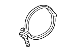 12695196 - Exhaust: Converter &amp; Pipe Clamp for Cadillac: CT6 Image