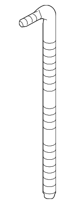 8K0915531 - Electrical: Drain Tube for Audi: A4, A4 Quattro, A5, A5 Quattro, A7 Quattro, allroad, RS5, RS7, S4, S5, S7 Image