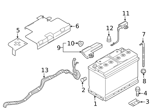 Battery for 2017 Audi RS7 #0