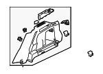 LR174894 - Body: Quarter Trim Panel for Land Rover: Discovery Sport Image
