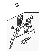 LR060498 - : Quarter Trim Panel for Land-Rover Image