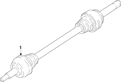 Drive Axles for 2022 Audi RS e-tron GT #0