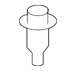 90467A0008 - Body: Grille Surround Clip for Lexus: ES300, ES330, GS300, GS350, GS400, GS430, GS460, GX470, IS F, IS250, IS350, LS430, LS460, LX470, RX300, RX330, RX350, RX400h, SC300, SC400 Image