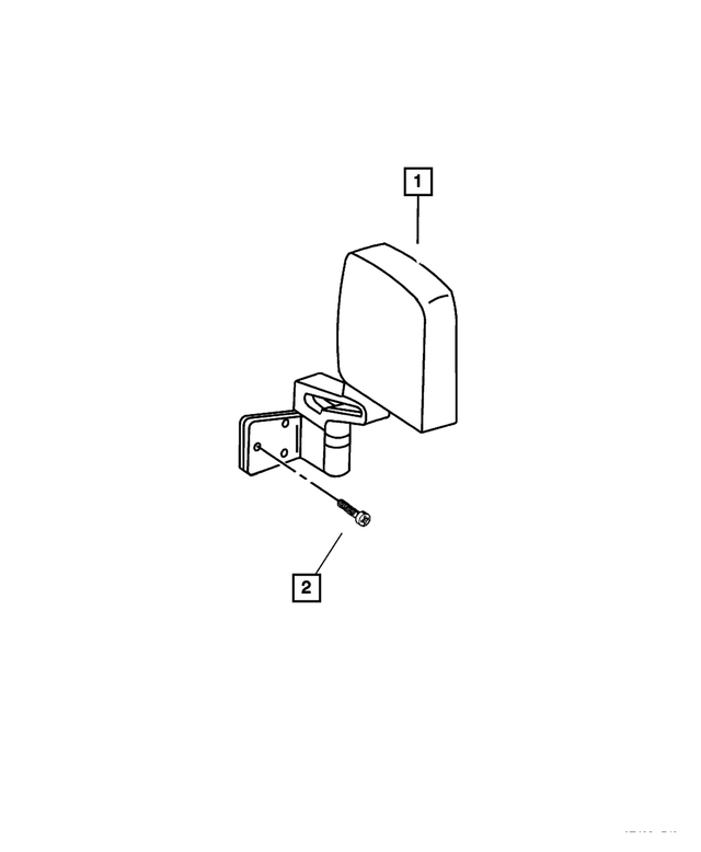 6036593AA - Doors and Related Parts: Tapping Flange Head Screw for Mopar Image