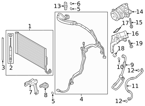 A/C Clutch & Compressor for 2013 Porsche Cayenne #0