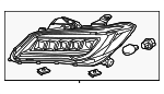 33150TX4A51 - : Composite Headlamp for Acura Image
