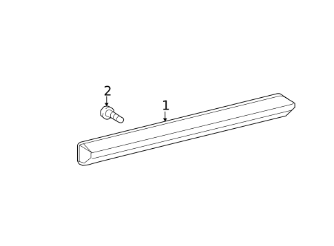 High Mounted Stop Lamp for 2016 Lexus CT200h #0