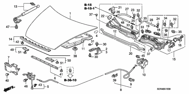 Engine Hood for 2007 Honda Accord #0