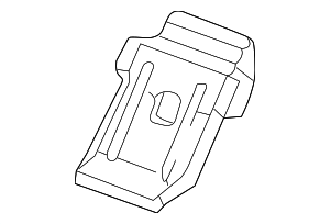 F8AZ5443235AA - Body: Folding Seat Lock Striker for Ford Image