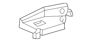 F8AZ5446812AA - Body: Pkg Tray Support for Ford Image