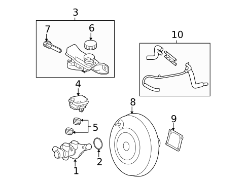 Hydraulic System for 2008 Lincoln MKZ #0