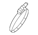 68445195AA - : Converter &amp; Pipe Clamp for Dodge: Hornet | Jeep: Compass Image