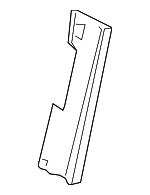 68037172AA - Body: Seat Back Frame Bracket for Mopar Image