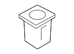 63121374075 - Body: Bumper Guide Nut for BMW Image