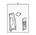 6242006240B5 - Body: Upper Center Pillar Trim for Toyota Image image