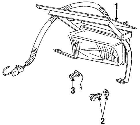 Fog Lamps for 1998 Land Rover Discovery #0