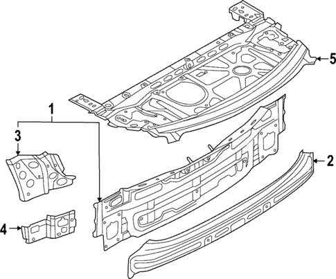 Rear Body for 2025 Audi RS3 #0
