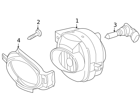 Fog Lamps for 2009 Lexus ES350 #0