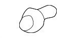 74895S5A000 - Body: License Molding Bolt for Honda: Accord, Civic, Element, Odyssey, Pilot Image