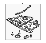 291102W800 - Body: Under Cover for Hyundai Image