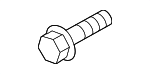 64195B8000 - Body: Radiator Support Bolt for Hyundai Image