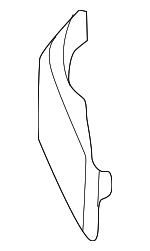 8Y0807241CGRU - Body: Tow Eye Cap for Audi Image