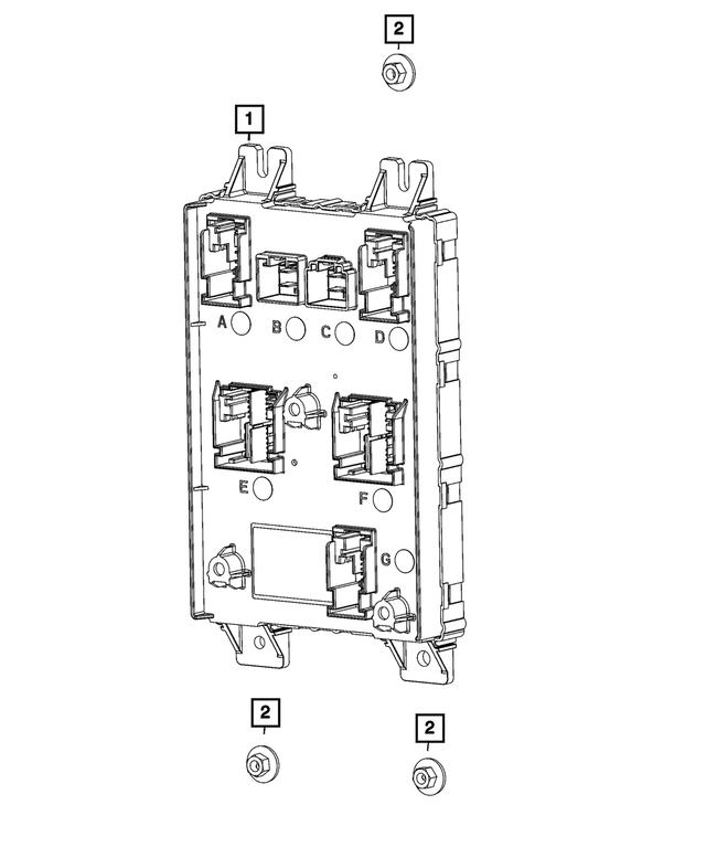 68525722AA - Electrical: Body Controller Module for Mopar Image