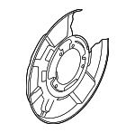 34216787322 - : Splash Shield for BMW Image