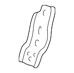 896680W030 - : ECM Upper Bracket for Toyota Image