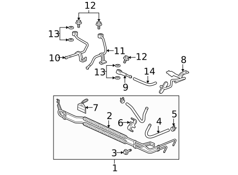 Trans Oil Cooler for 2001 Acura MDX #0
