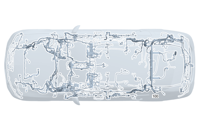 2135405428 - Special Equipment: Electrical Wiring Harness for Mercedes-Benz: E300, E43 AMG, E53 AMG, E63 AMG S Image image