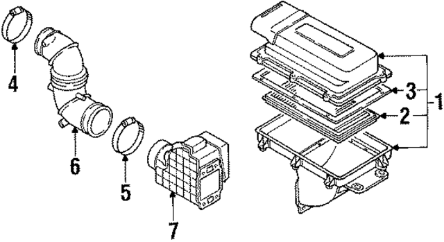 1650018R00 - : Air Cleaner Assembly for Nissan Image