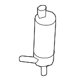 67126934160 - Electrical: Washer Pump for BMW: 528i, 528i xDrive, 535d, 535d xDrive, 535i, 535i GT, 535i GT xDrive, 535i xDrive, 550i, 550i GT, 550i GT xDrive, 550i xDrive, 640i, 640i Gran Coupe, 640i xDrive, 640i xDrive Gran Coupe, 640i xDrive Gran Turismo, 650i, 650i Gran Coupe, 650i xDrive, 650i xDrive Gran Coupe, 740i, 740Ld xDrive, 740Li, 740Li xDrive, 750i, 750i xDrive, 750Li, 750Li xDrive, 760Li, ActiveHybrid 5, ActiveHybrid 7, Alpina B6 xDrive Gran Coupe, Alpina B7, Alpina B7 xDrive, Alpina B7L, Alpina B7L xDrive, M5, M6, M6 Gran Coupe, X3, X4, X5, X6, Z4 Image