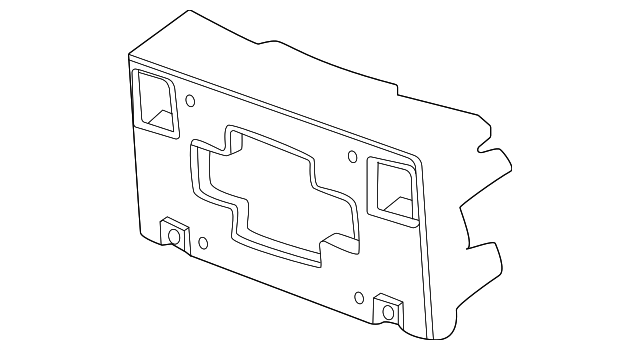2024-2026 Chevrolet Trailblazer License Bracket 42770735 GM ...