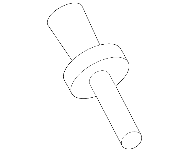 Radiator Support Air Duct Rivet - Porsche (N-905-369-01)