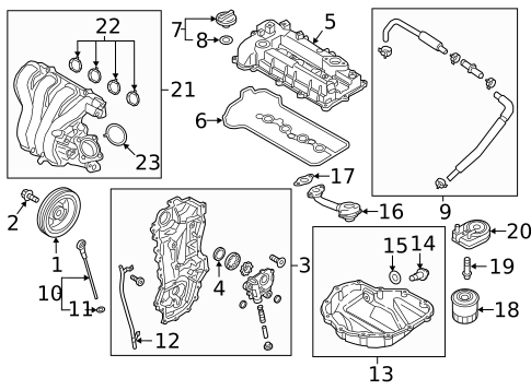 Throttle Body for 2021 Hyundai Ioniq #0