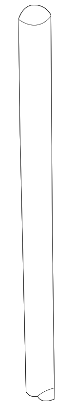 441915505 - Electrical: Drain Hose for Audi: 80, 80 Quattro, 90, 90 Quattro, A4, A4 Quattro, Allroad Quattro, S4 Image image