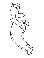 27833JA100 - Body: Floor Duct for Nissan: Altima, Maxima Image